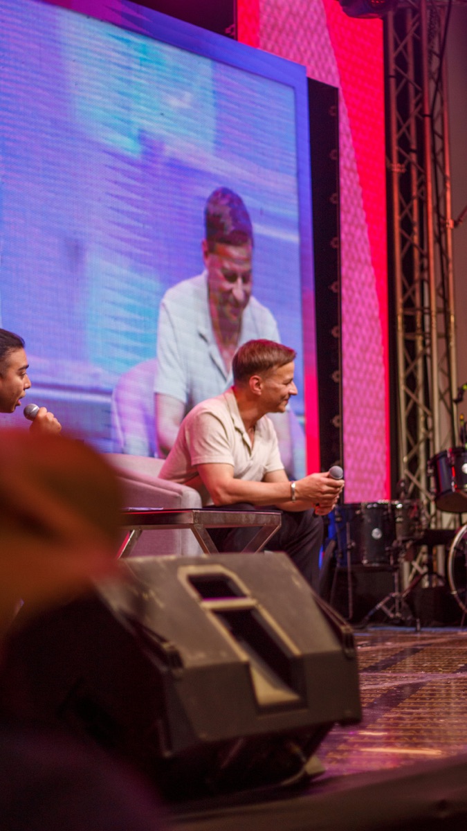 Hybrid conference production by Interframe in Singapore