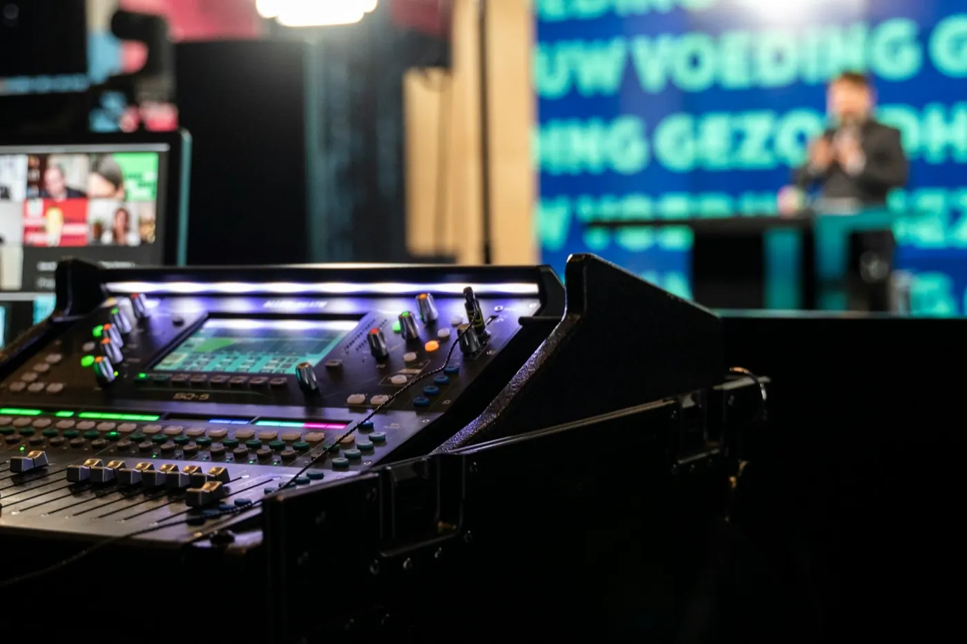Conference AV production environment